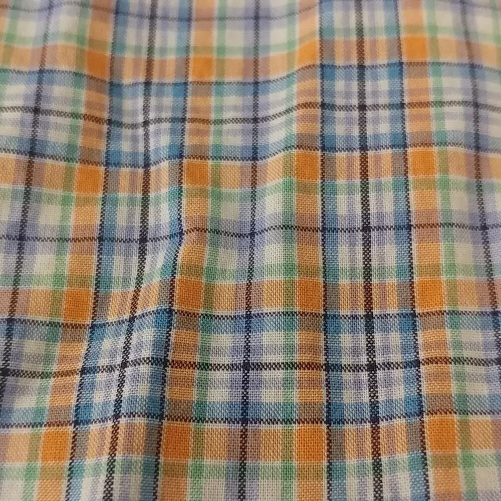 Ralph Lauren Plaid Button Front Shirt Size M (10/12)‎ Kid